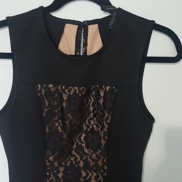 BCBGMaxAzria Black Lace Dress - Picture 3 of 8